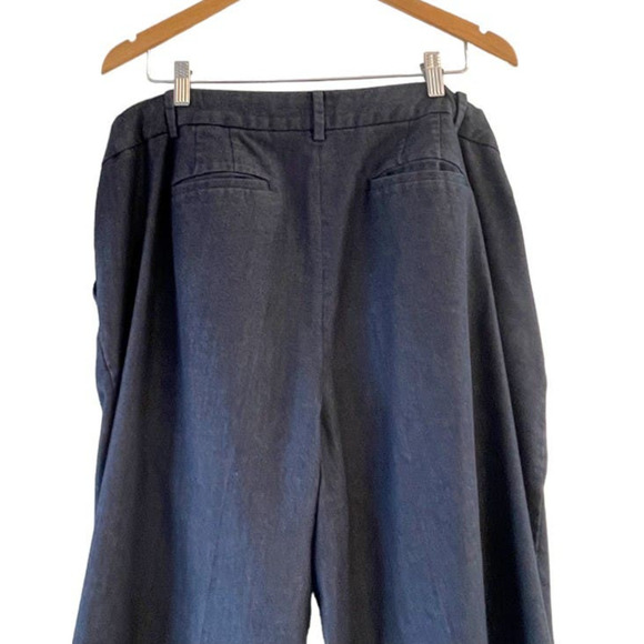 Talbots Women's Mills Navy/White Ankle Dress Pants Slacks Size 16W - Picture 6 of 9